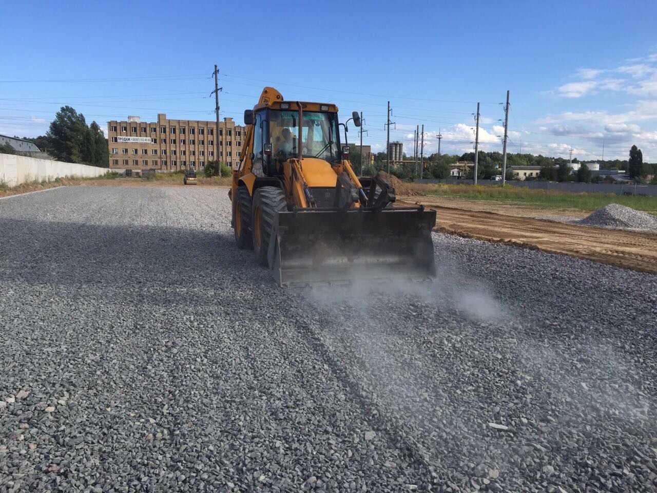 Отсыпка дороги