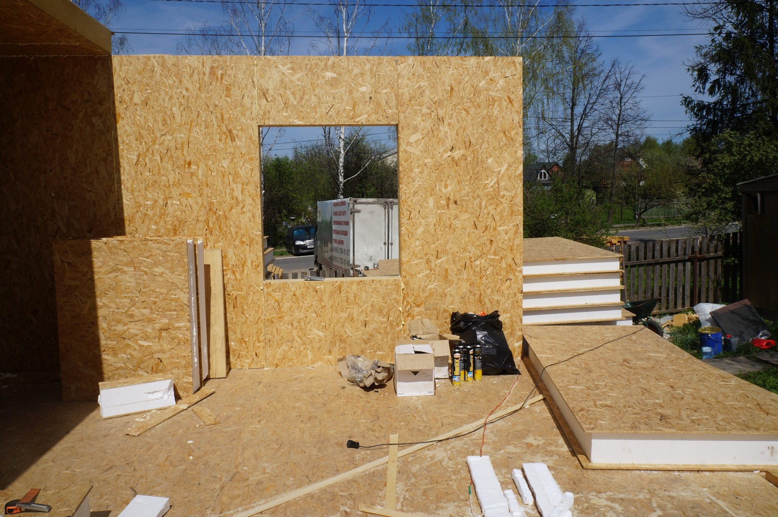 дом из сип панелей 