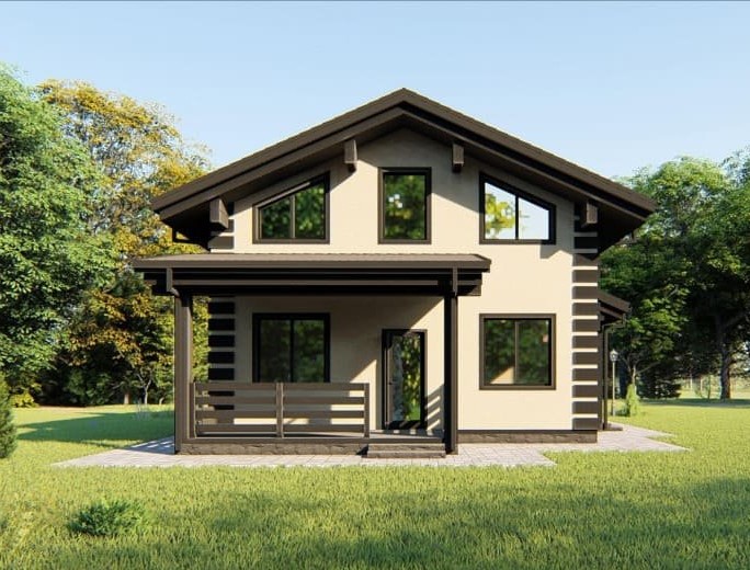 Будинок у сільському стилі