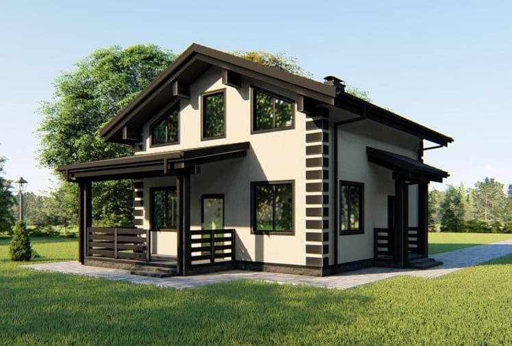 Будинок у сільському стилі