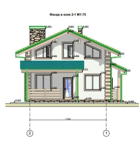 Будинок у сільському стилі