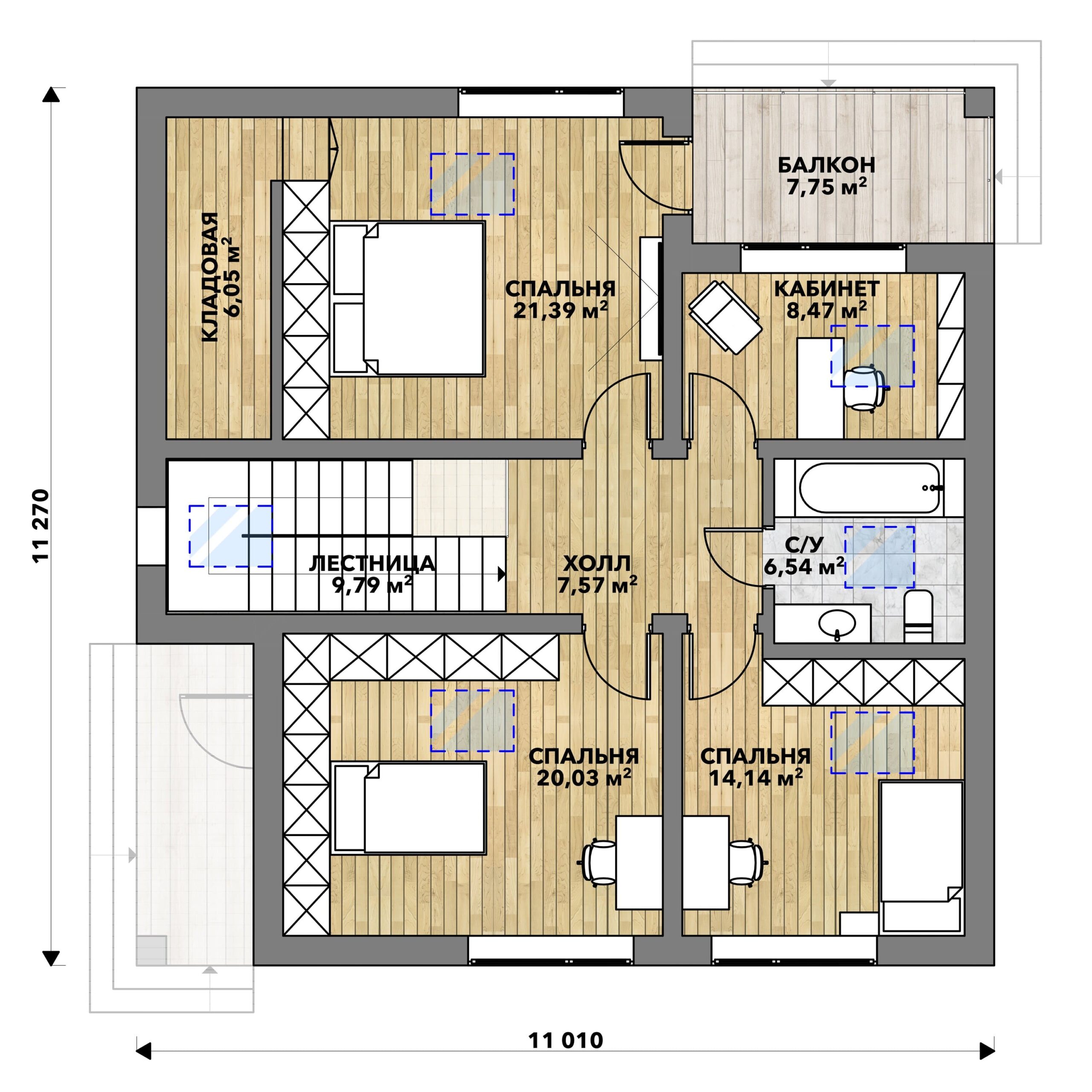 Проект дома №38