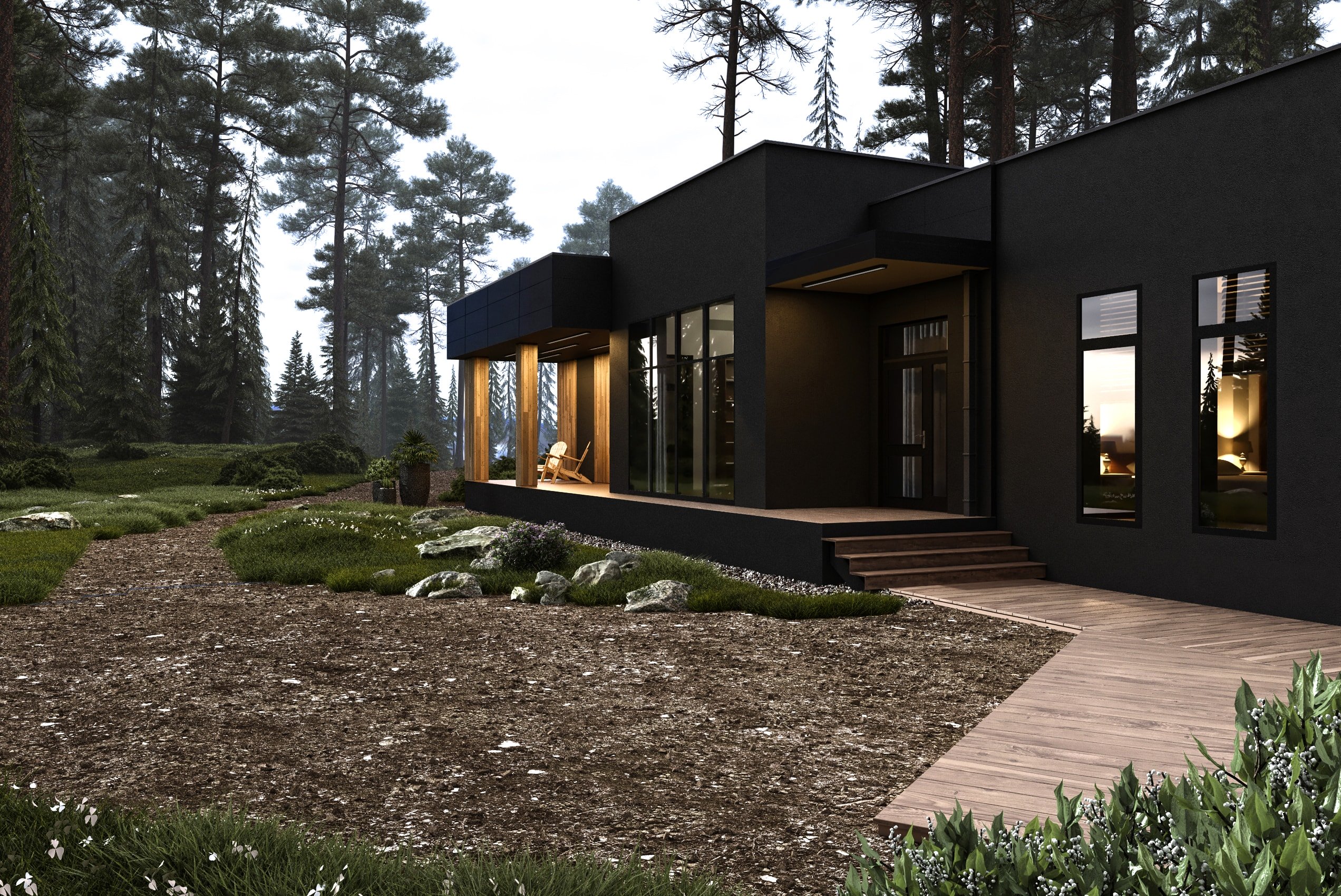 Проект дома №45